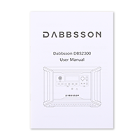 Dabbsson Portable Power Station can get a User Manual