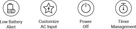 Dabbsson Portable Power Station APP Smart Connection and Monitoring