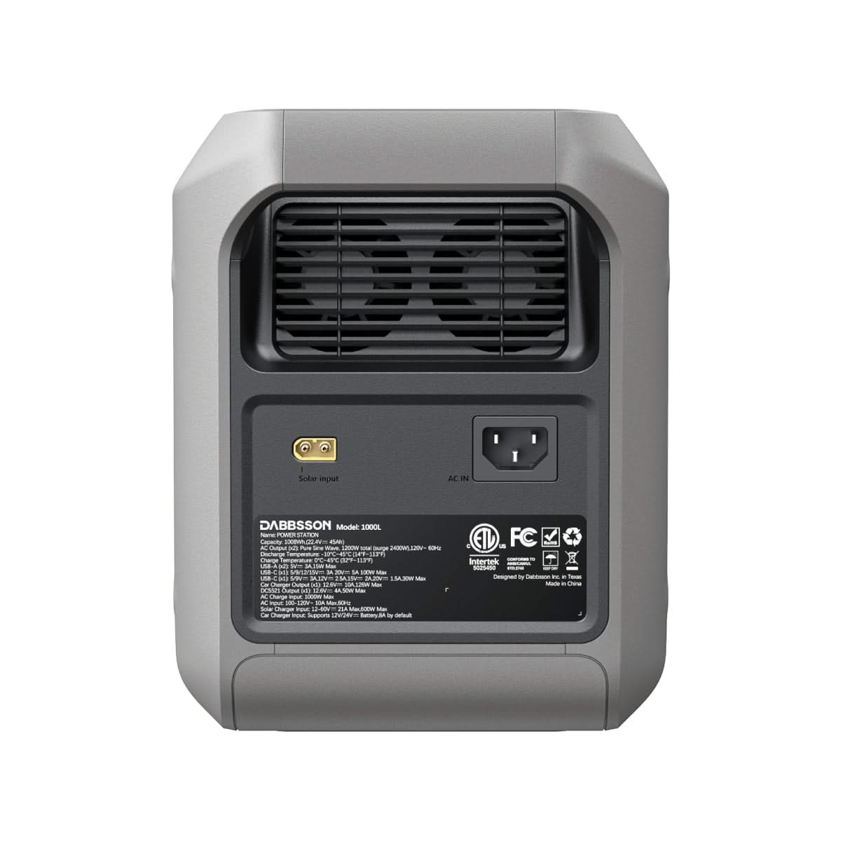 portable power station