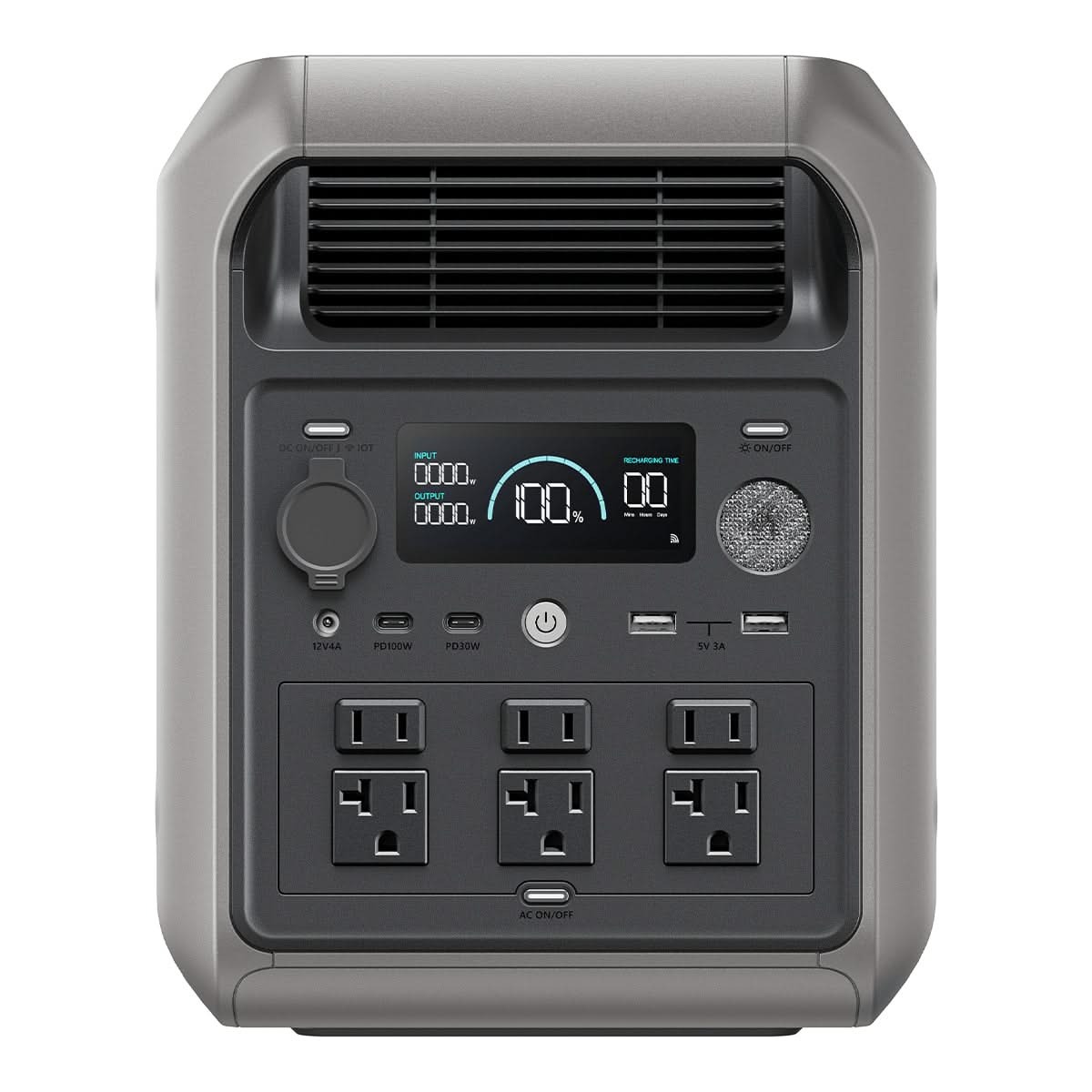 Dabbsson 2000L Portable Power Station – 2048Wh, 2200W | Lightweight, Long-Lasting LFP Battery