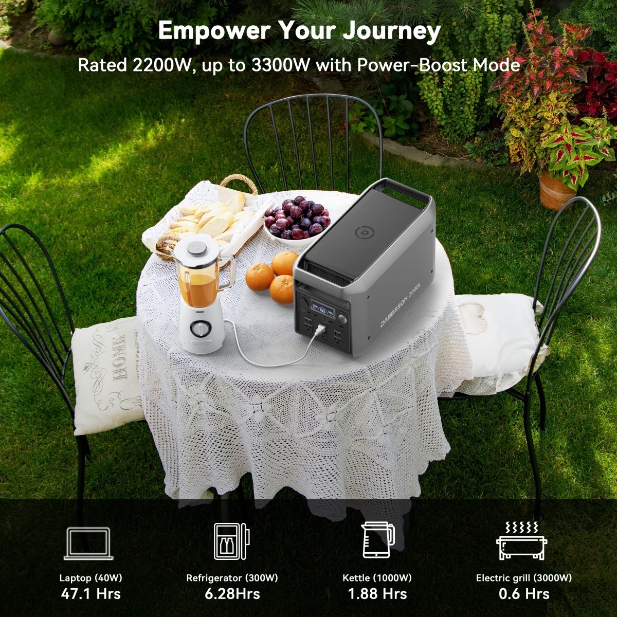 Dabbsson 2000L Portable Power Station