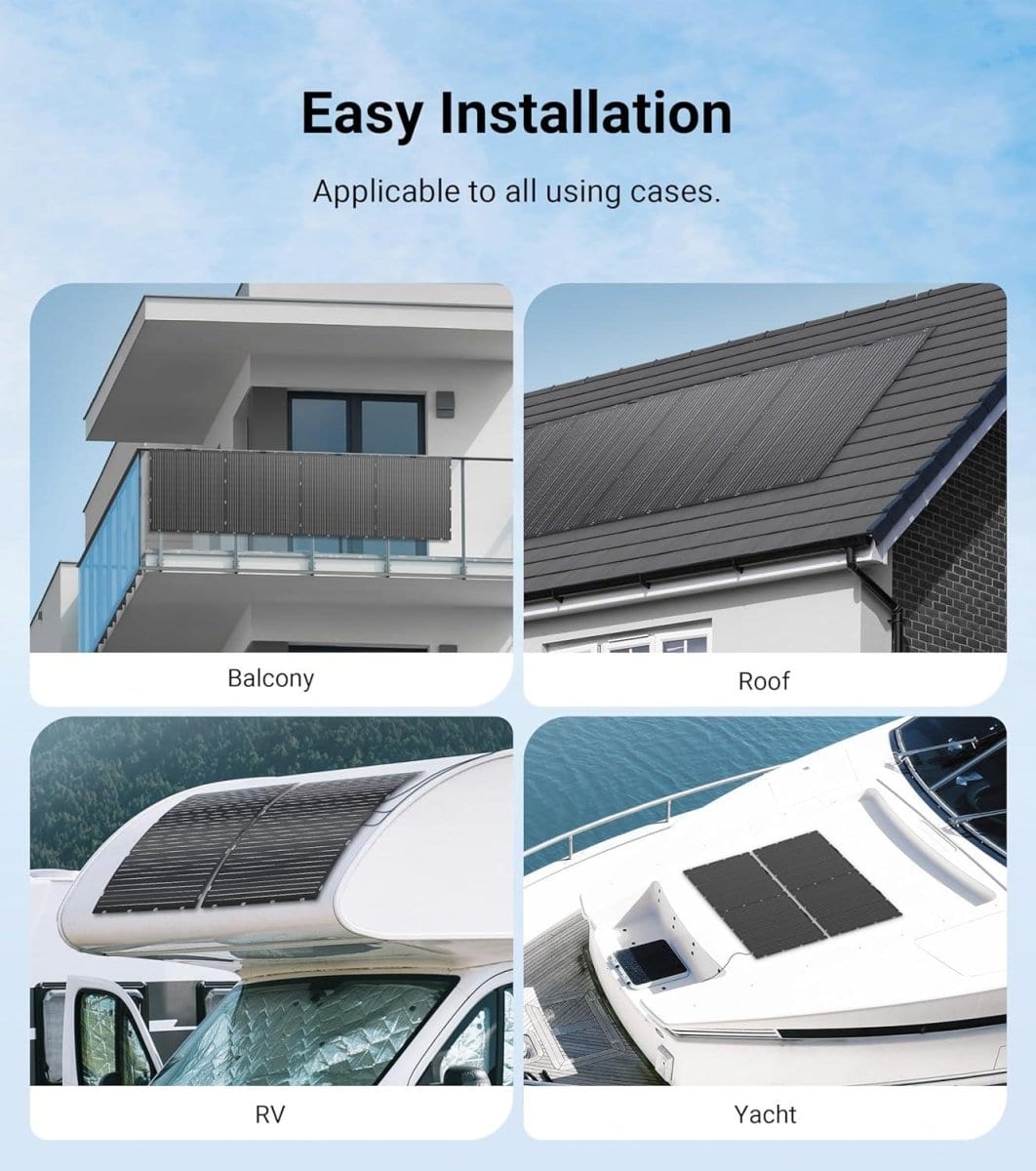 Dabbsson DBS200SFC Flexible Solar Panel | 200W - Dabbsson US