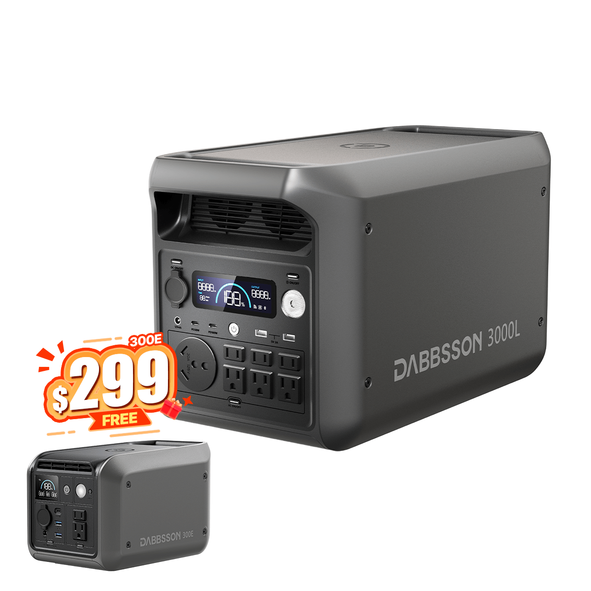 Dabbsson 3000L Portable Power Station