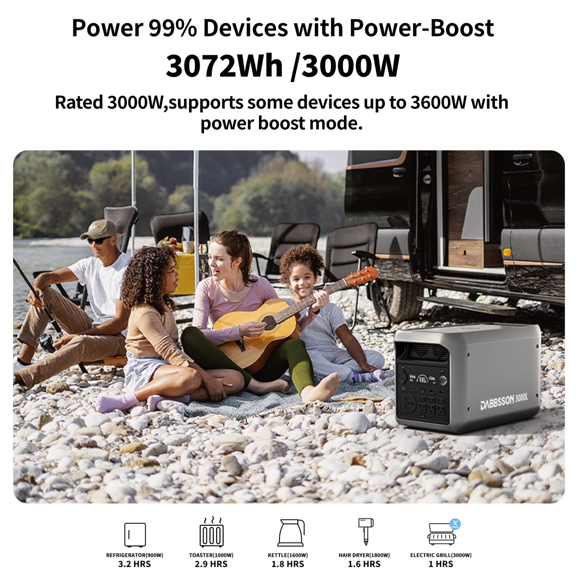 Dabbsson 3000L Portable Power Station