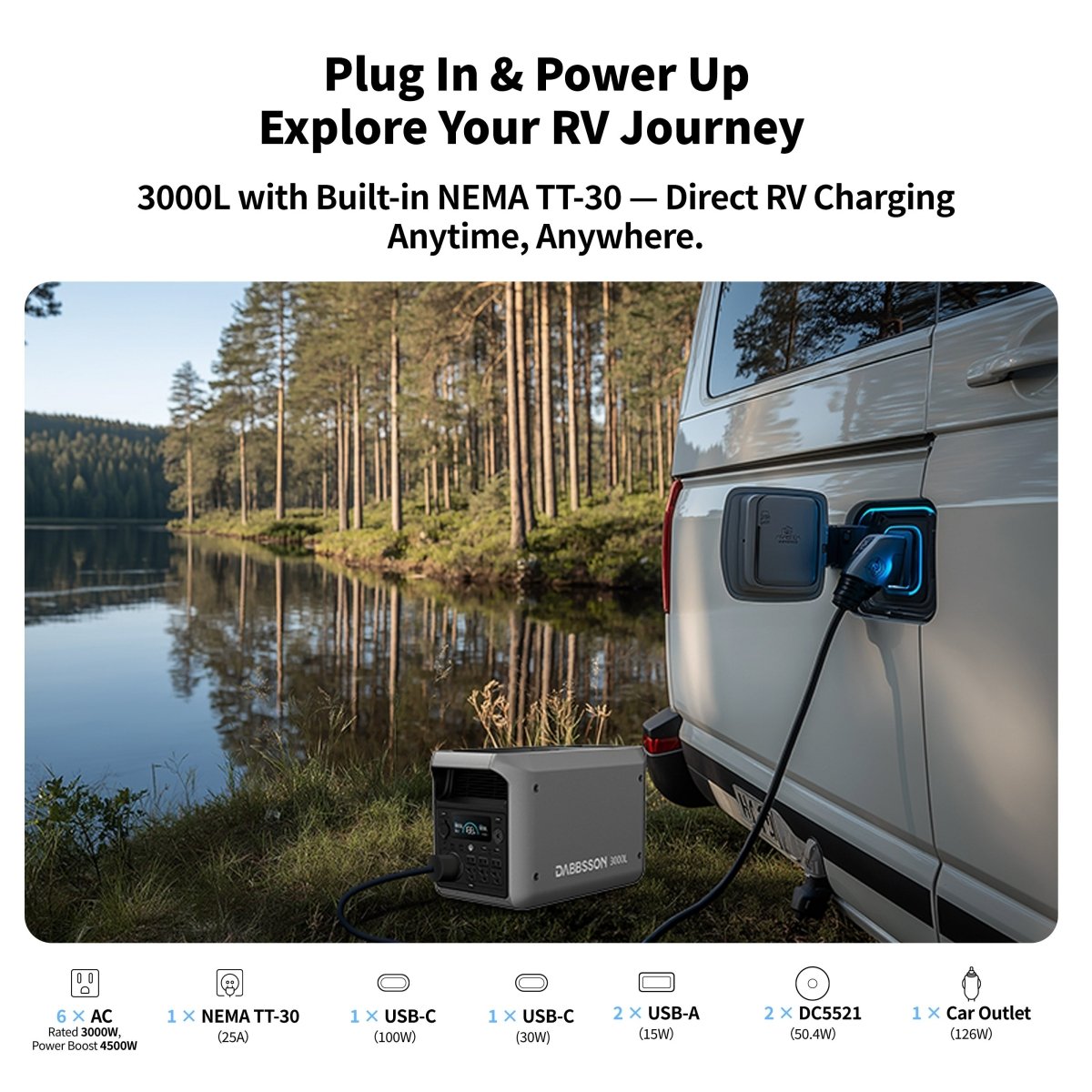 Dabbsson 3000L Portable Power Station