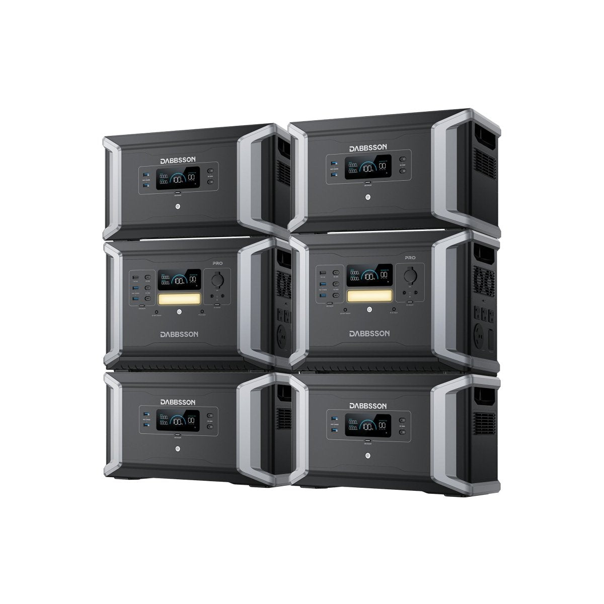 Dabbsson DBS2100 Pro + DBS2100B Home Backup Solution | 4300Wh, 2400W