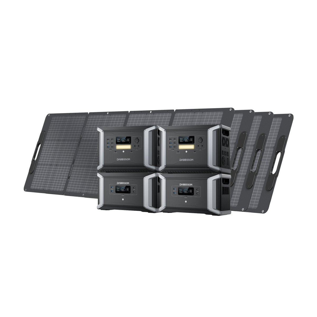 Dabbsson DBS2100 Pro + DBS2100B Home Backup Solution | 4300Wh, 2400W