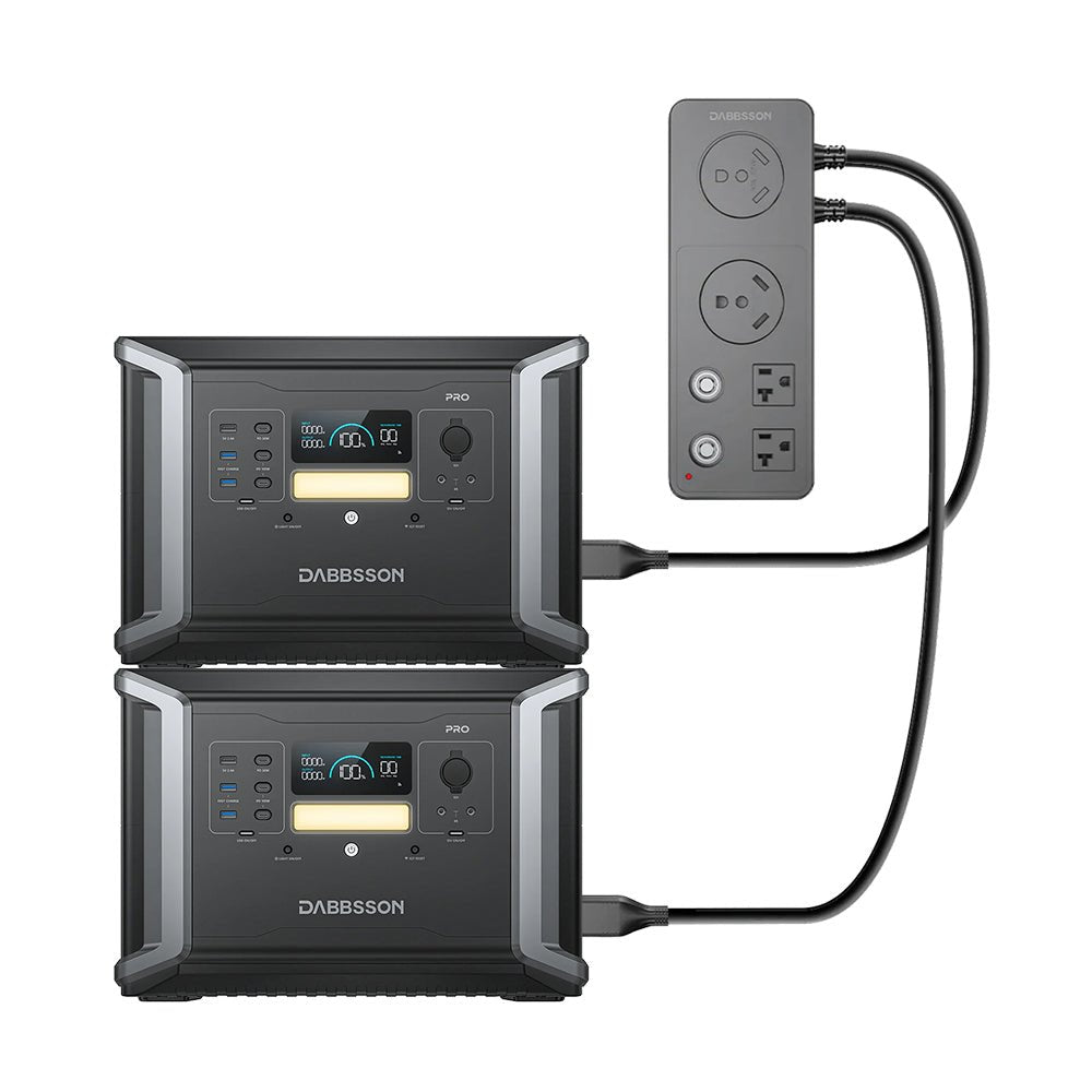 Dabbsson DBS2100 Pro Portable & Home Back Up Power Station | 2150Wh, 2400W