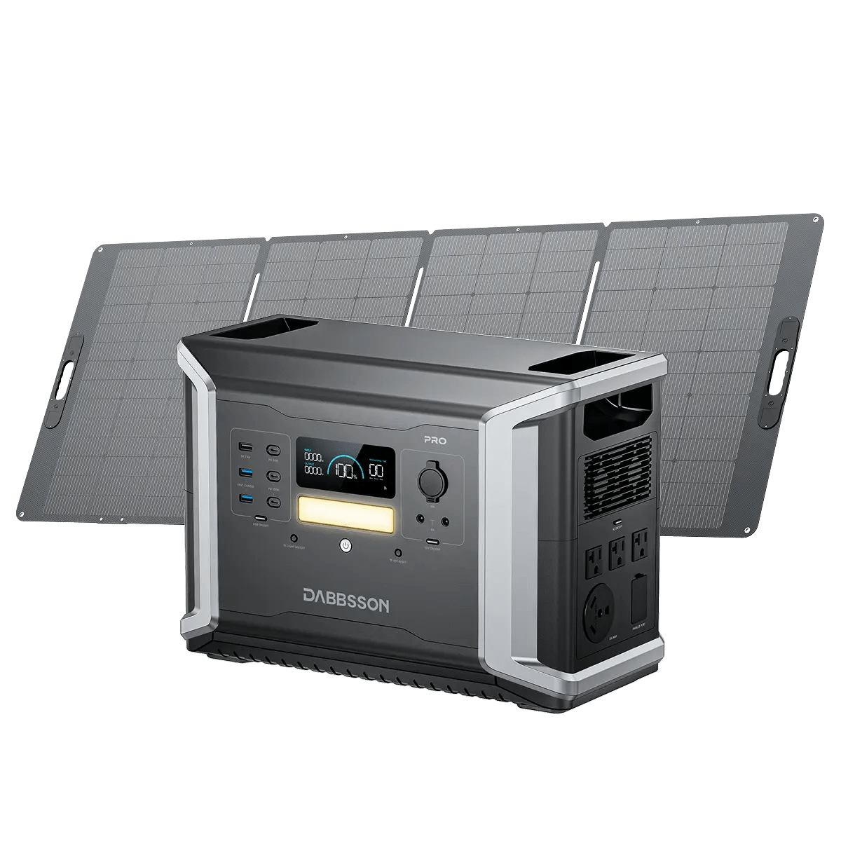 Dabbsson DBS2100 Pro Solar Generator | 2150Wh, 2400W