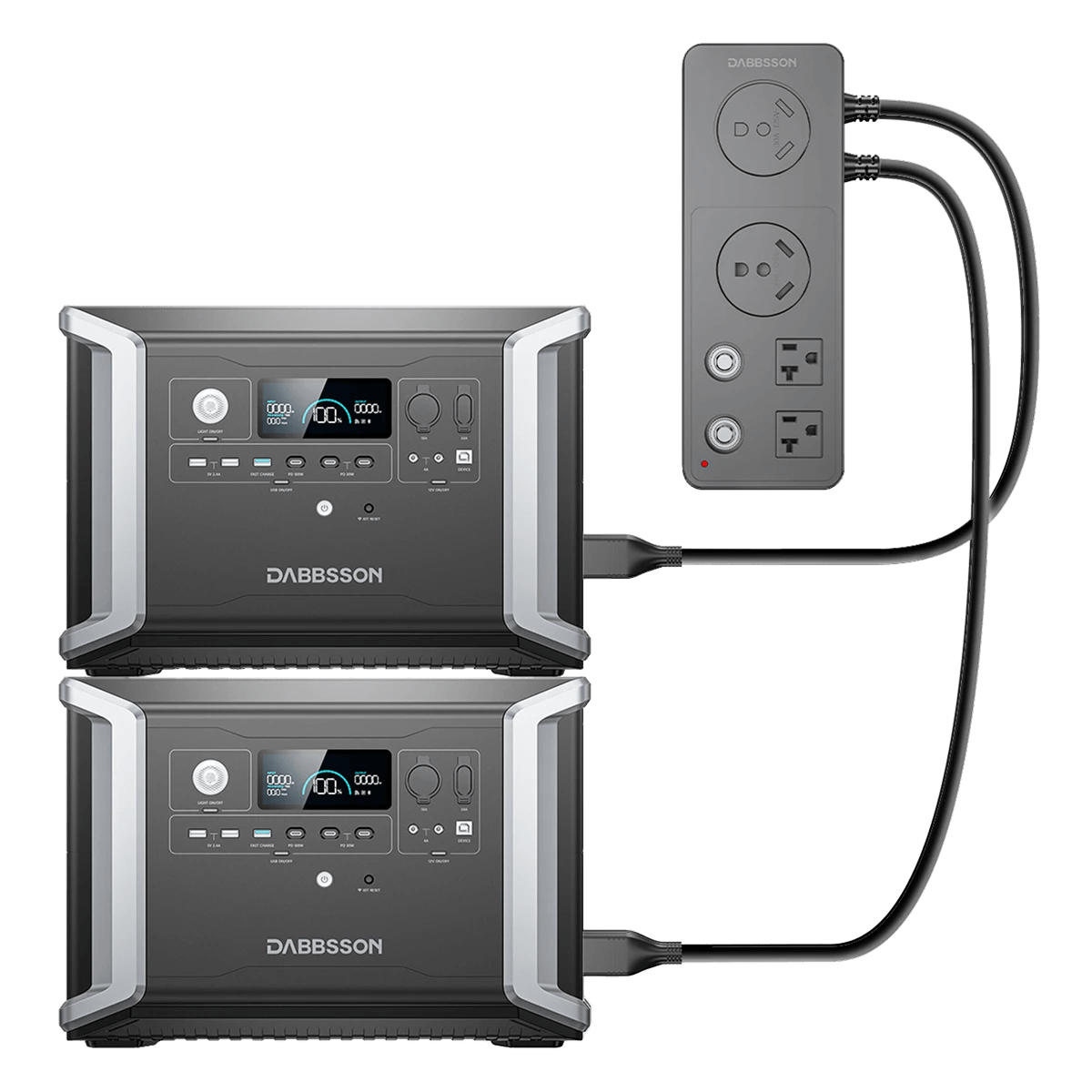 Dabbsson DBS2300 Plus Portable & Home Backup Power Station | 2330Wh, 2200W