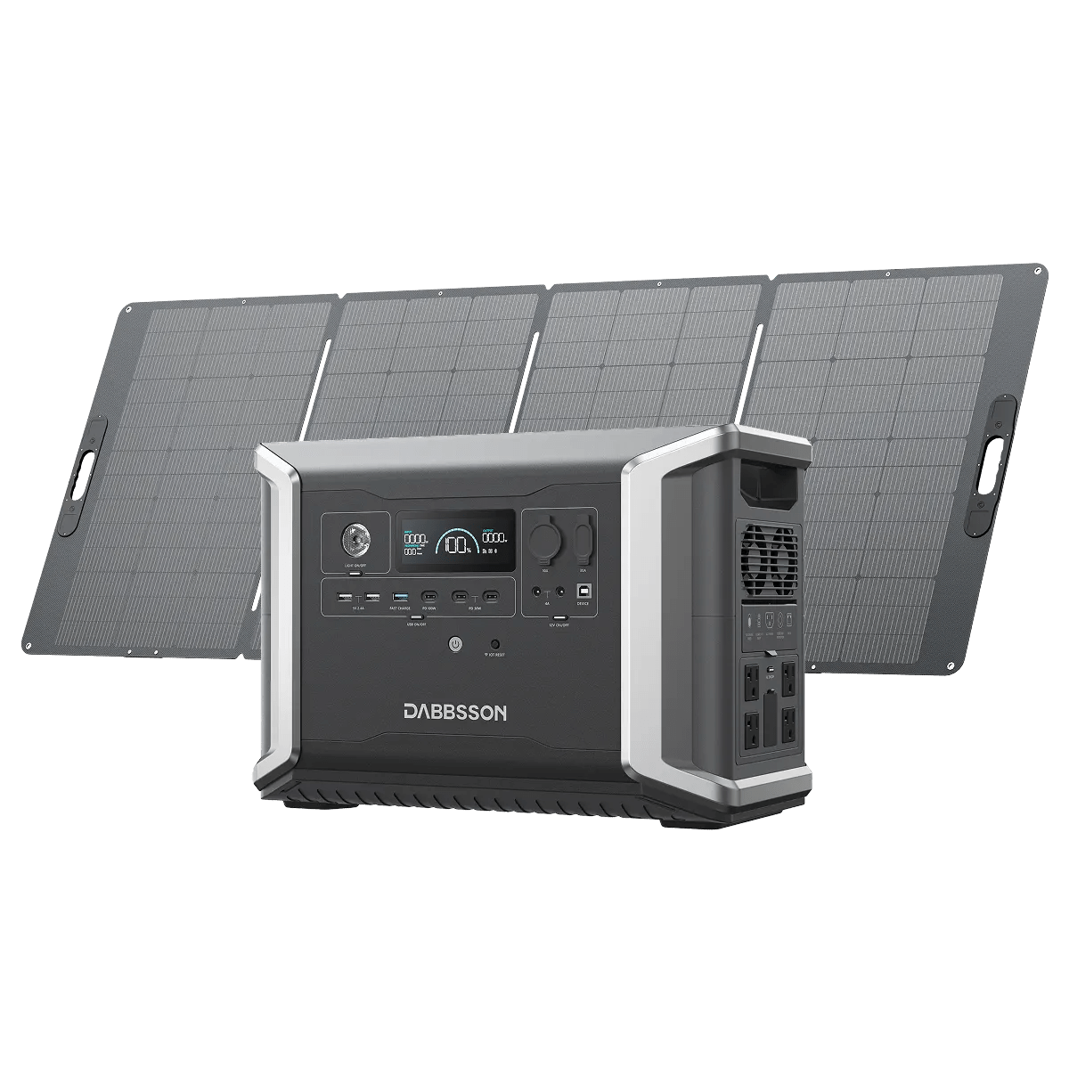 Dabbsson DBS2300 Plus Solar Generator | 2330Wh, 2200W