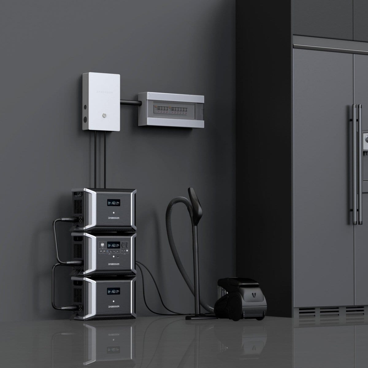 Dabbsson DBS3000B Expandable Battery | 3000Wh(Only works with DBS2300 & DBS2300 Plus) - Dabbsson US