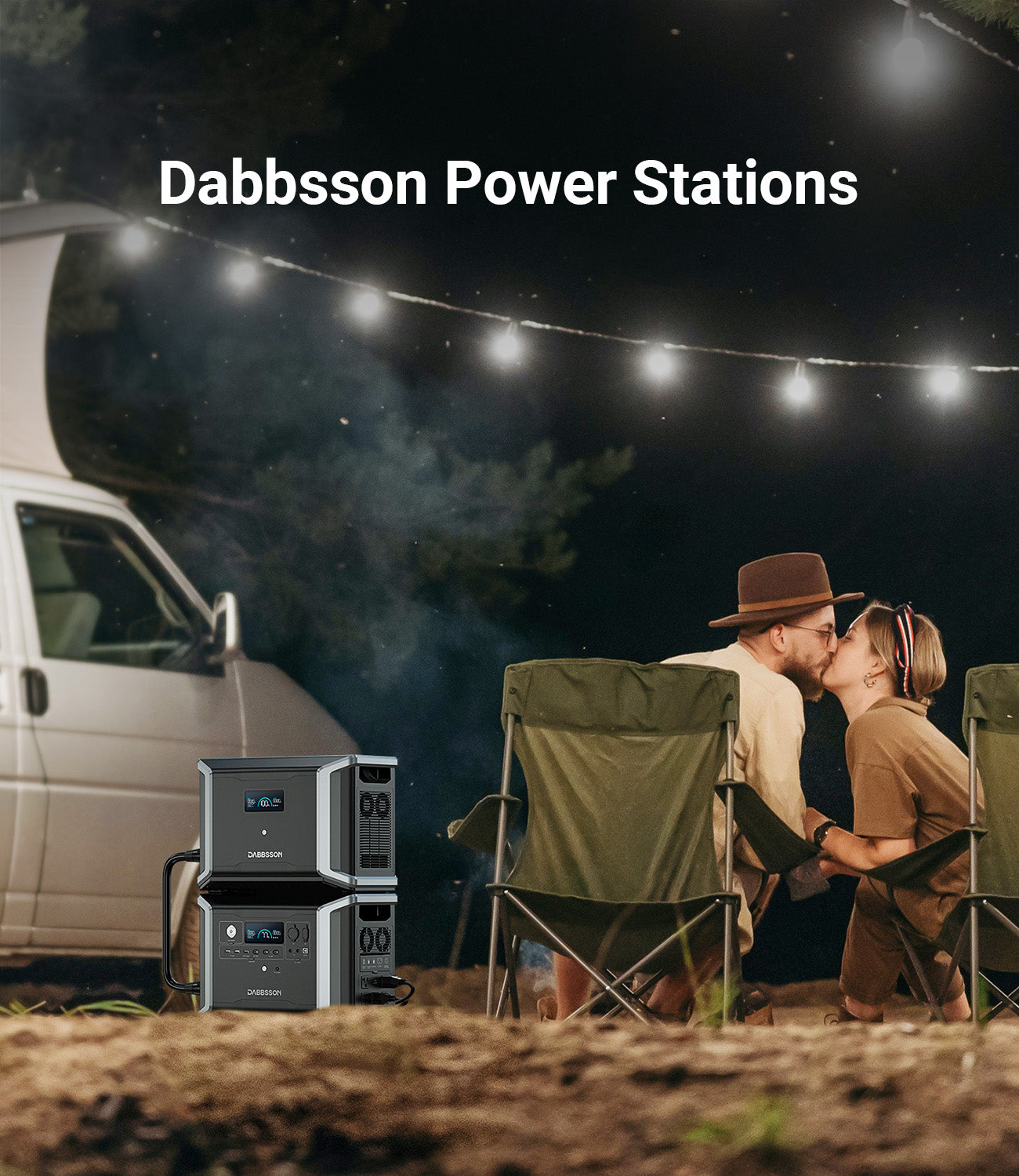 Dabbsson DBS2300 + DBS3000B Erweiterbarer Akku - 5330Wh