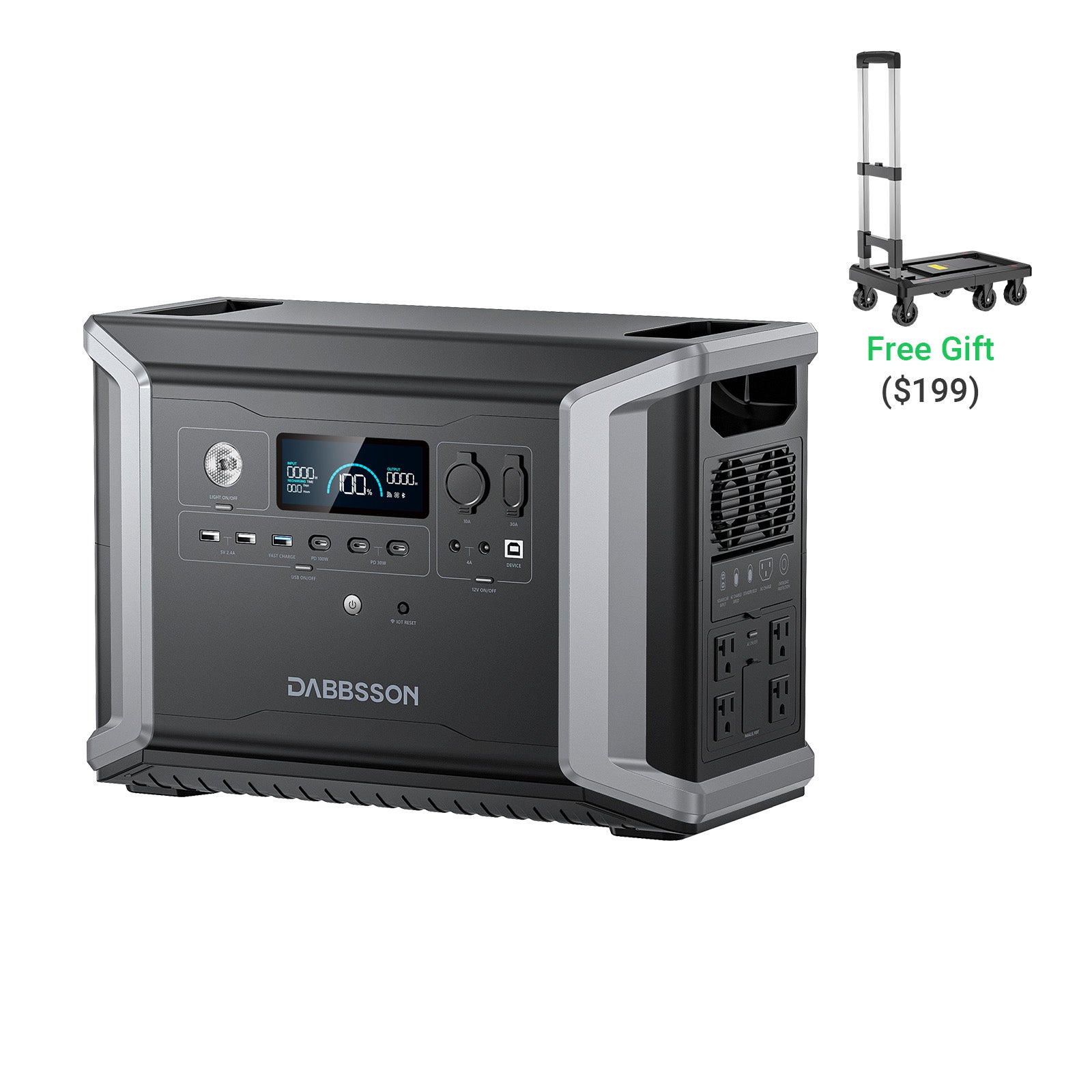 Dabbsson DBS2300 Plus Portable Power Station - 2330Wh | 2200W