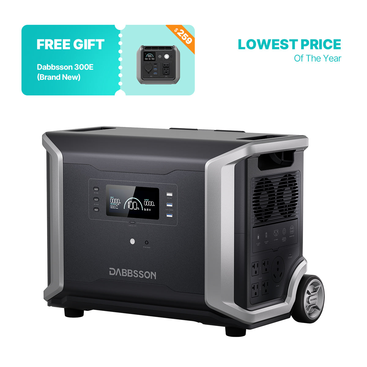 Dabbsson DBS3500 Portable Solar Generators