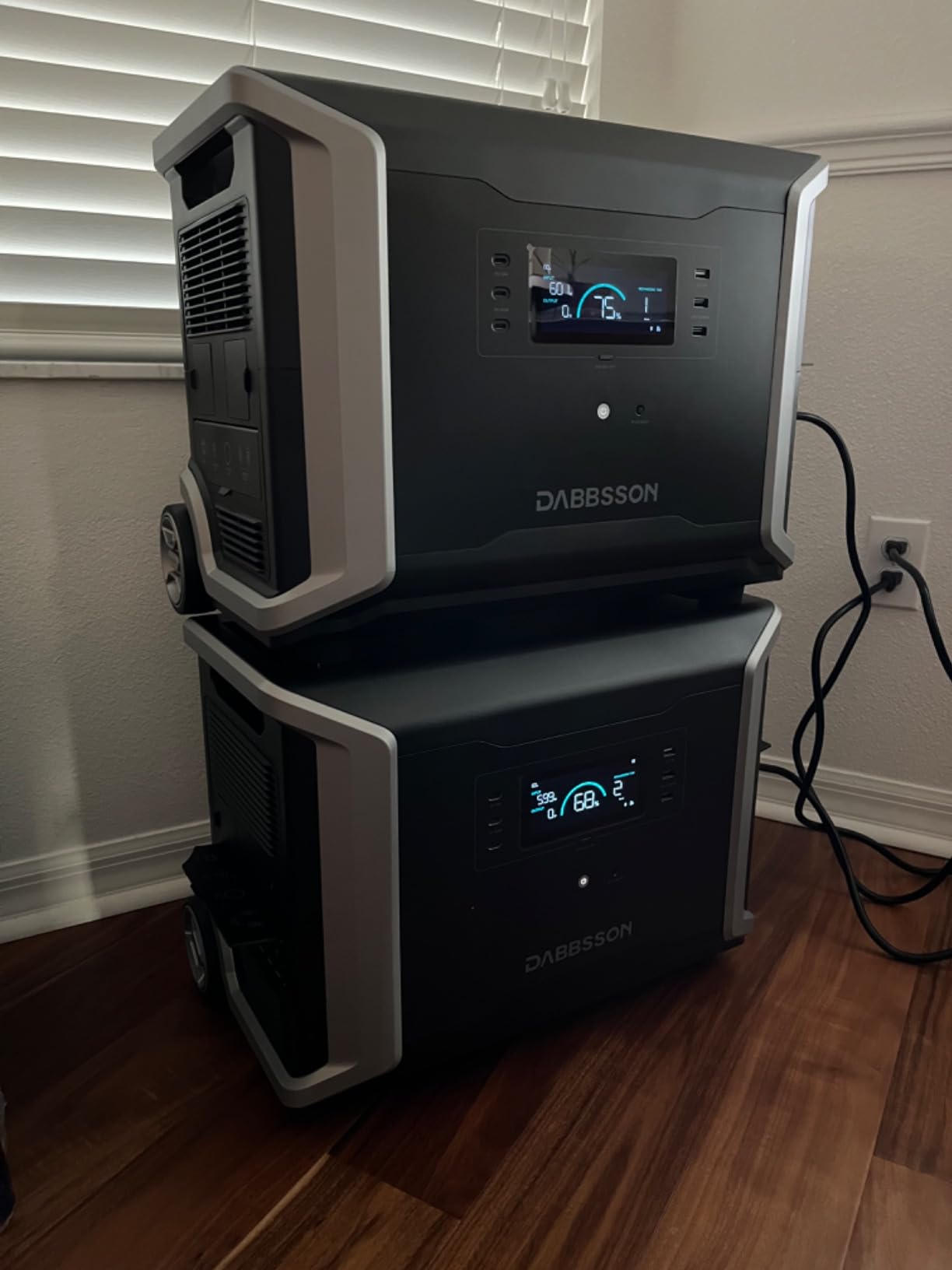 Dabbsson DBS3500 Portable & Home Backup Solar Generator | 3430Wh, 3600W