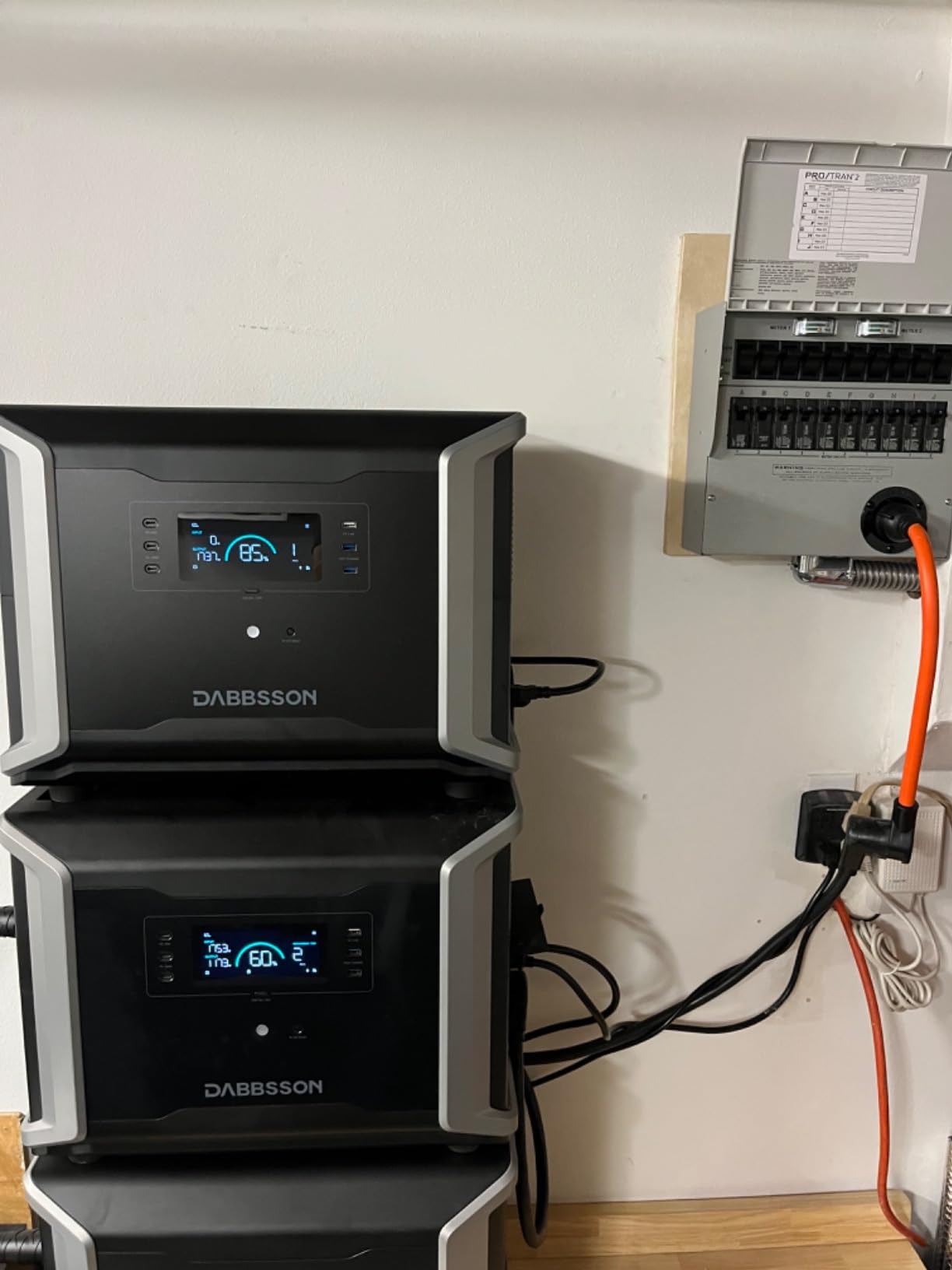 Dabbsson DBS3500 Portable & Home Backup Solar Generator | 3430Wh, 3600W