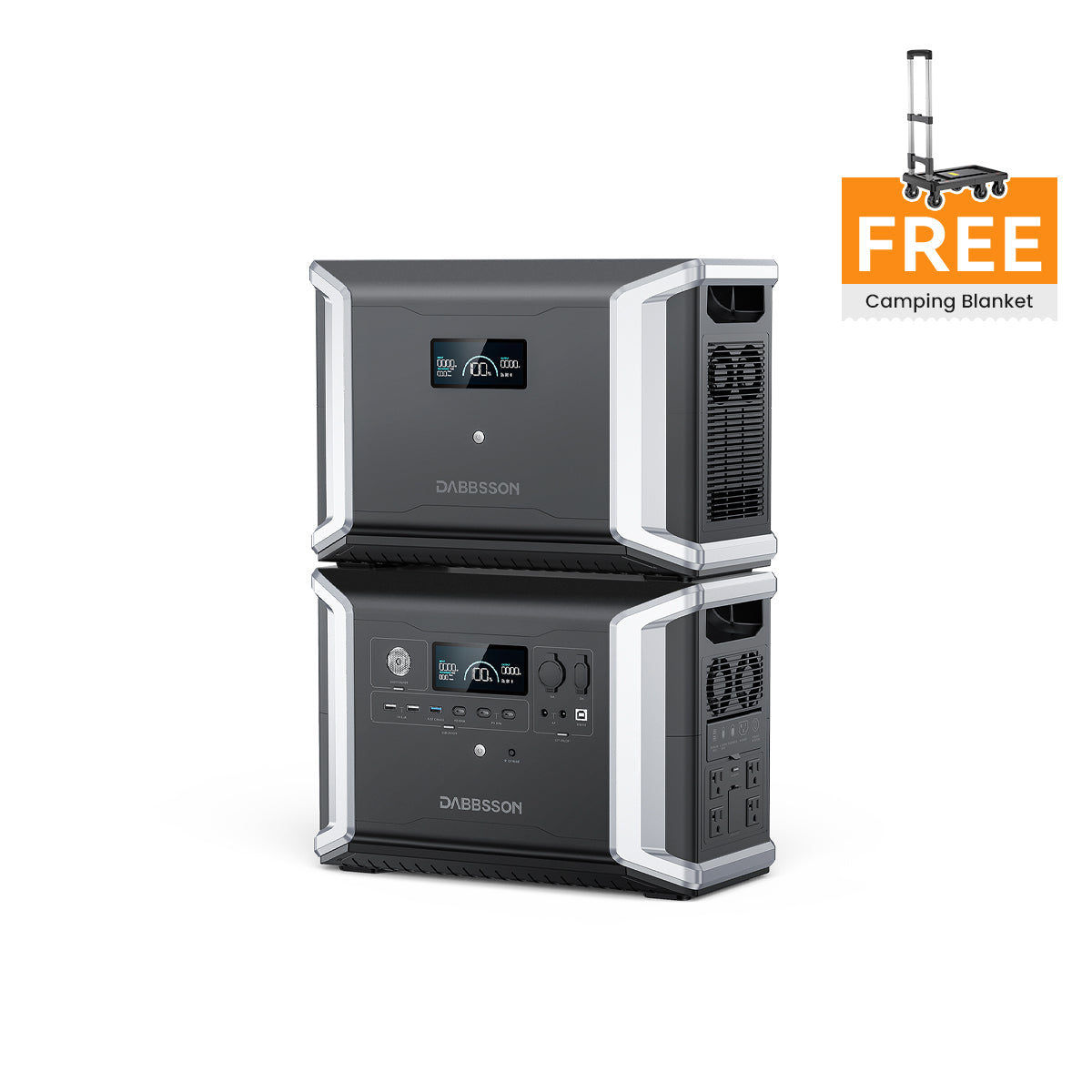 Dabbsson DBS2300 Plus Portable Solar Generators - 2330Wh | 2200W