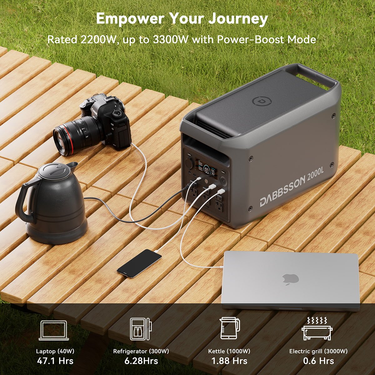 Dabbsson 2000L Portable Power Station