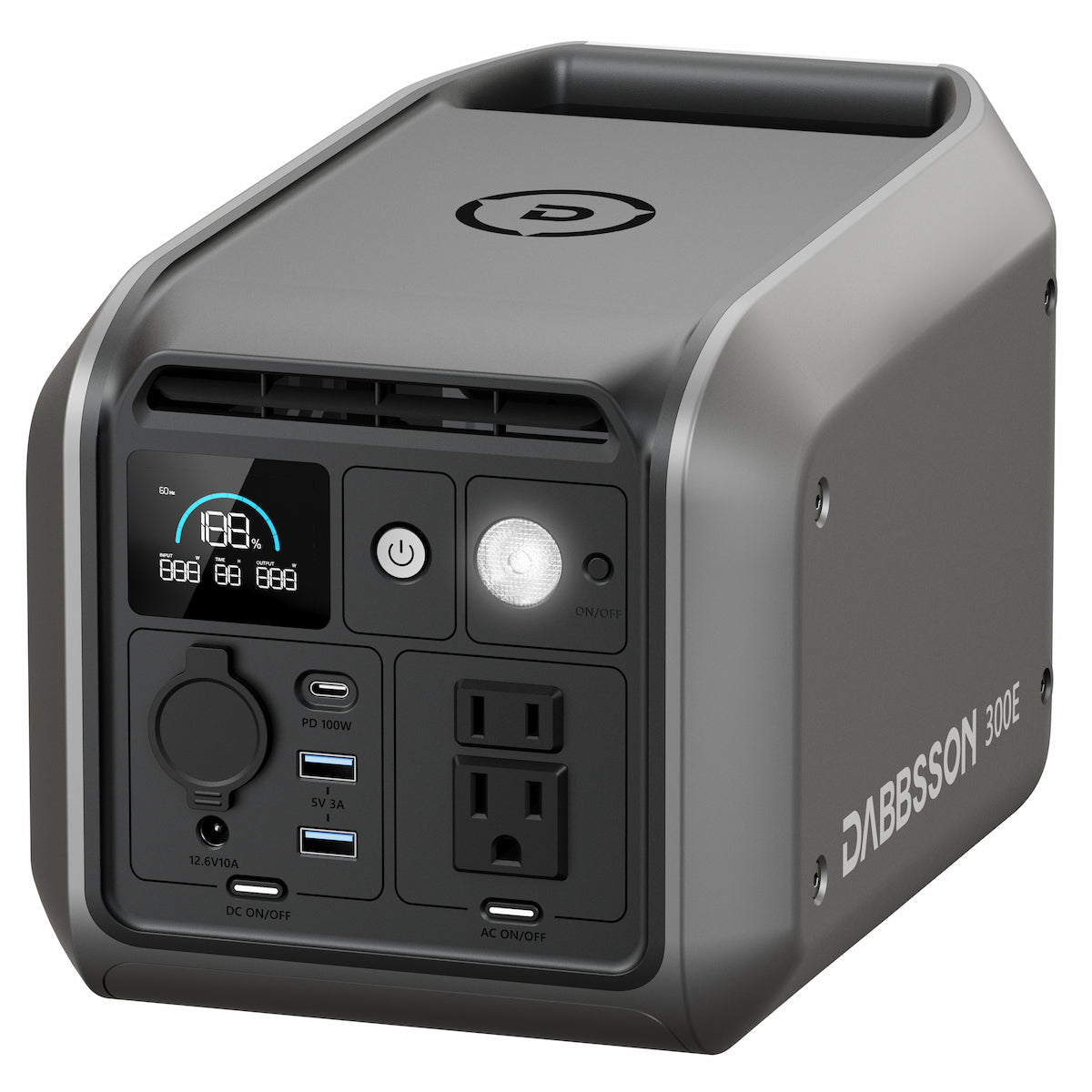 Dabbsson 300E Portable Power Station | 298Wh, 300W