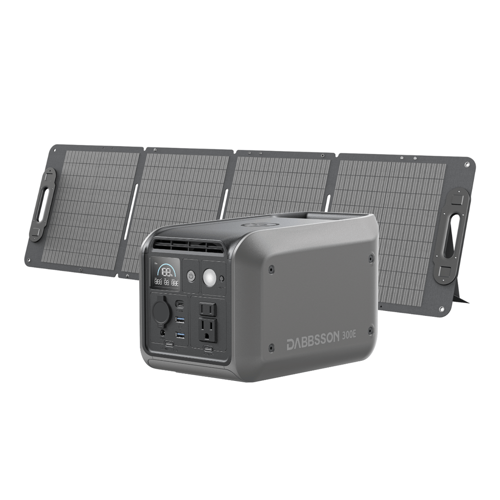 300E Portable Solar Generator 298Wh 300W