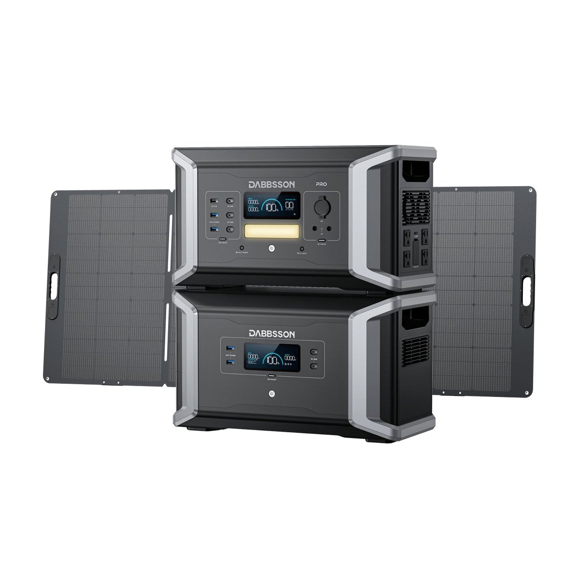 Dabbsson DBS1000 Pro + DBS2000B Home Backup Solution - 3072Wh | 2400W