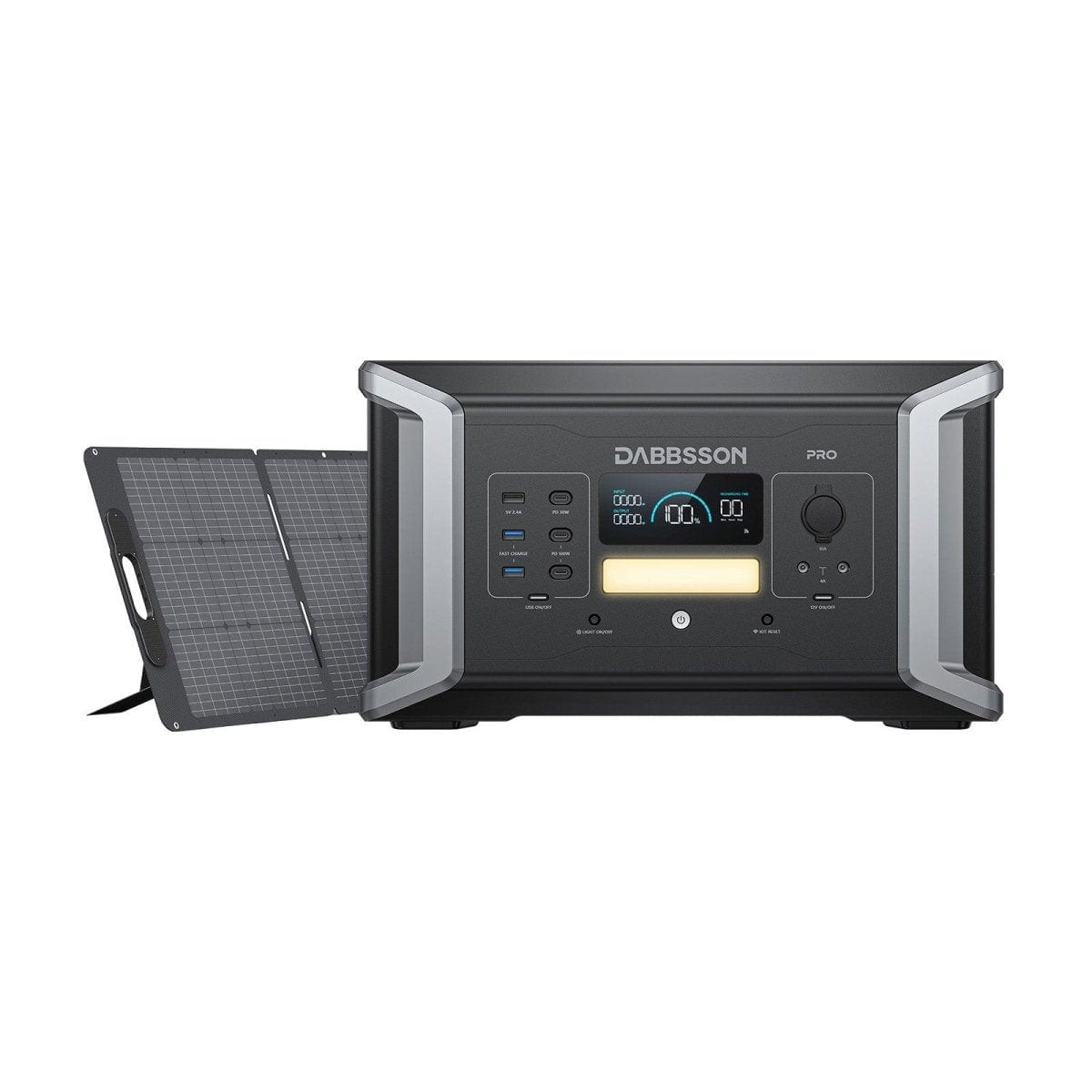 ポータブル電源 DBS1000Pro(DABBSSON) Dabbsson DBS1000 Pro Solar Generator – 2000W Portable Power