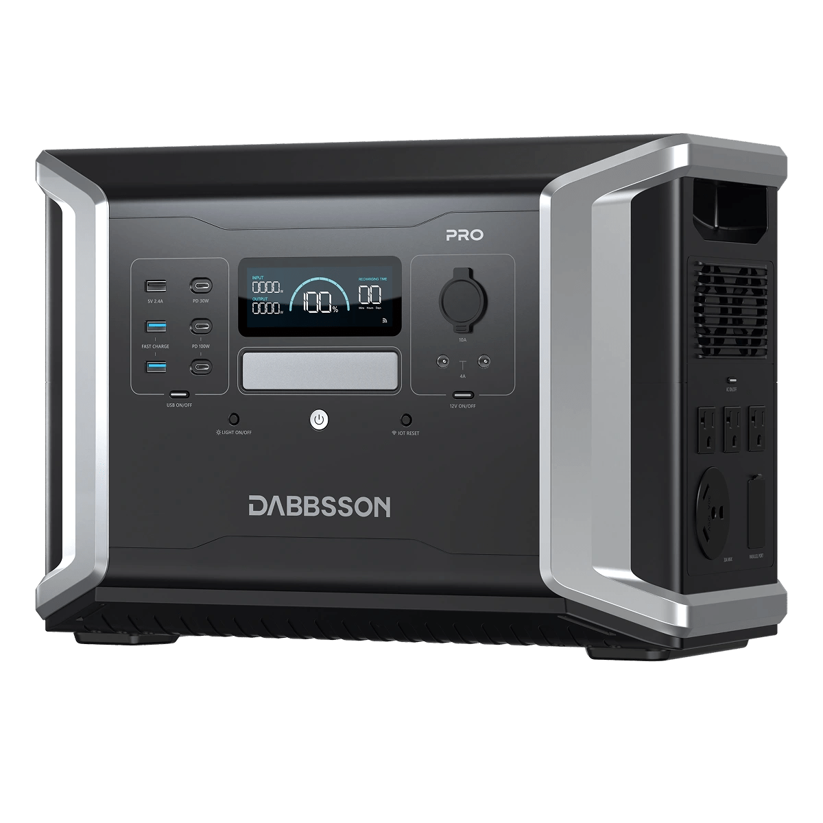 終売】Dabbsson DBS2300 Plus ポータブル電源 | 2330Wh,2200W