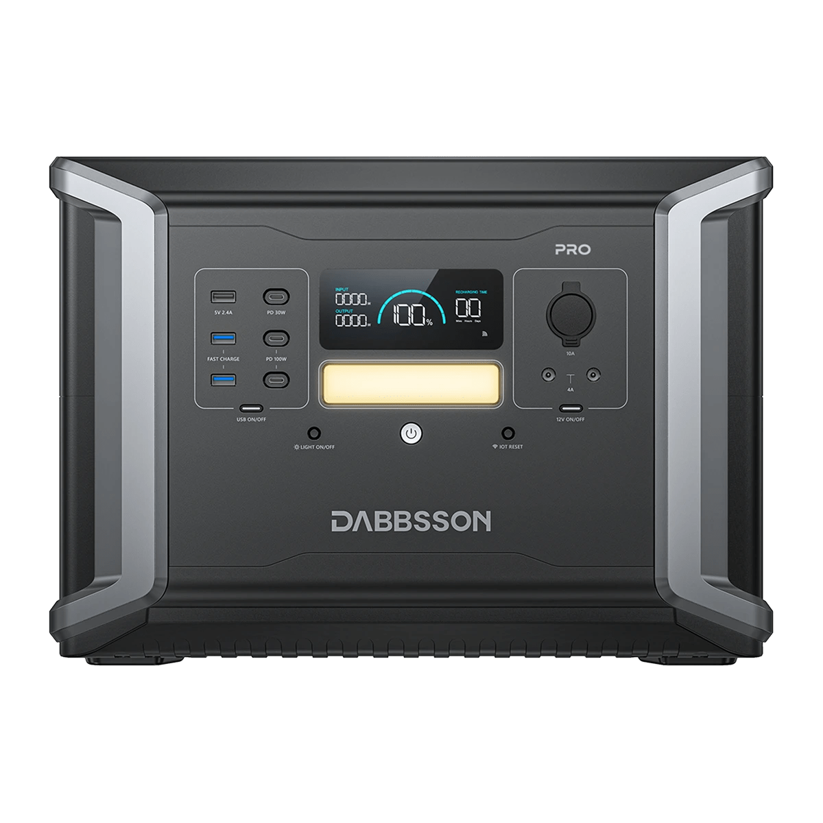 DBS2100 Pro 2150Wh Portable Solar Generator 2400W – Backup Power