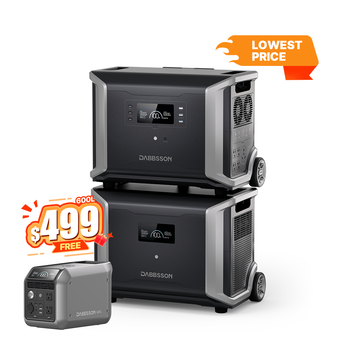 Dabbsson DBS3500 Portable Solar Generators