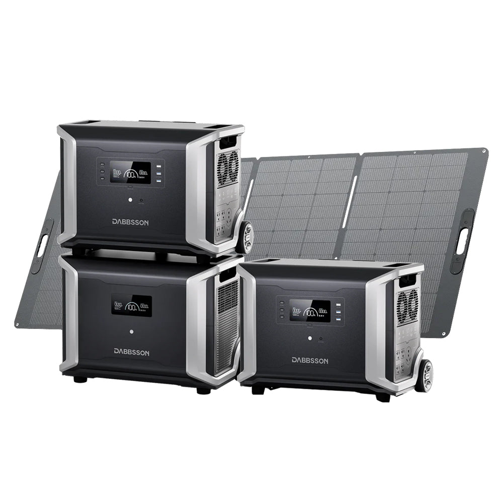 Dabbsson DBS3500 + DBS5300B Home Backup Solution - 8750Wh | 3600W