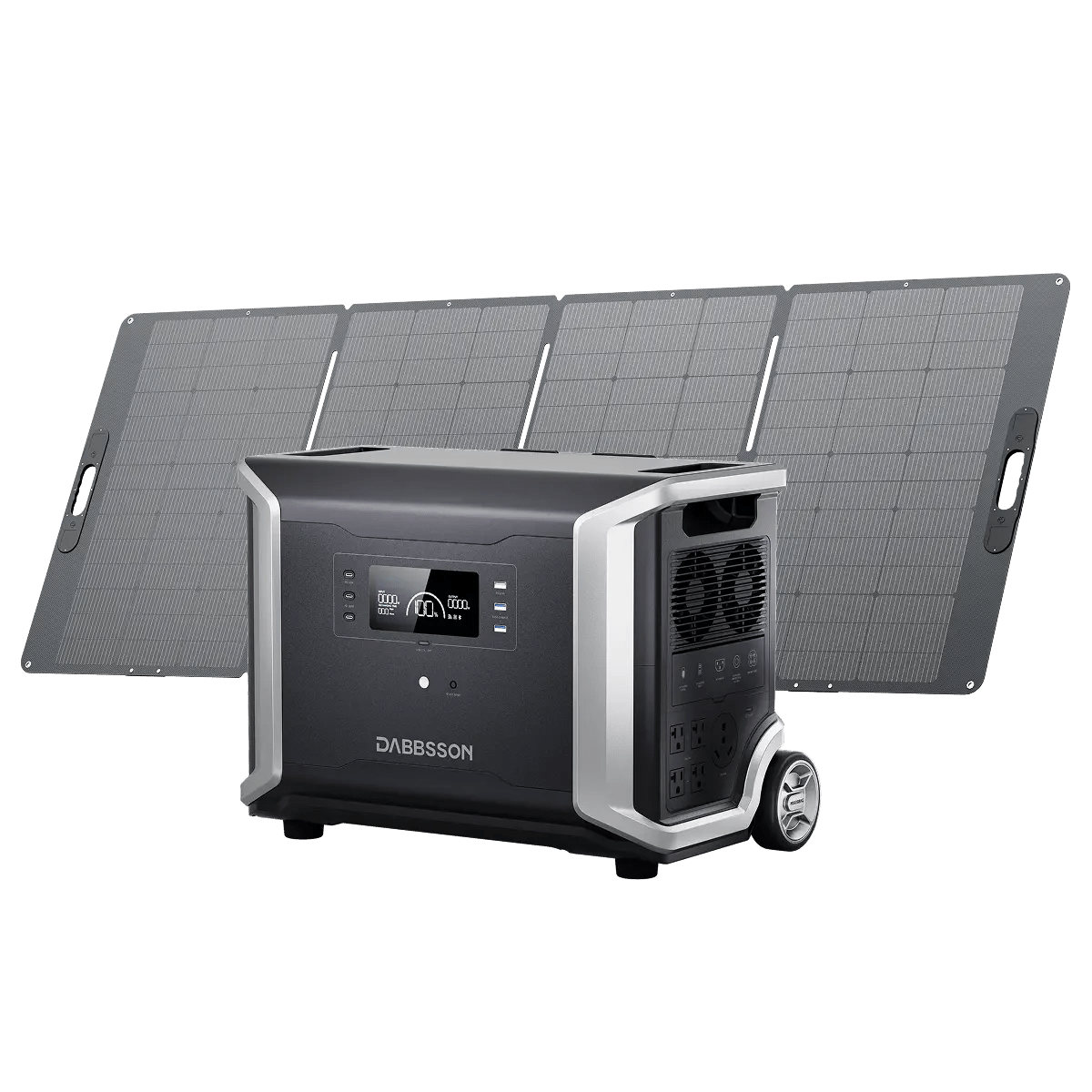 Dabbsson Solar Generator Kit DBS3500 Power Station with DBS420S 420W Solar Panel