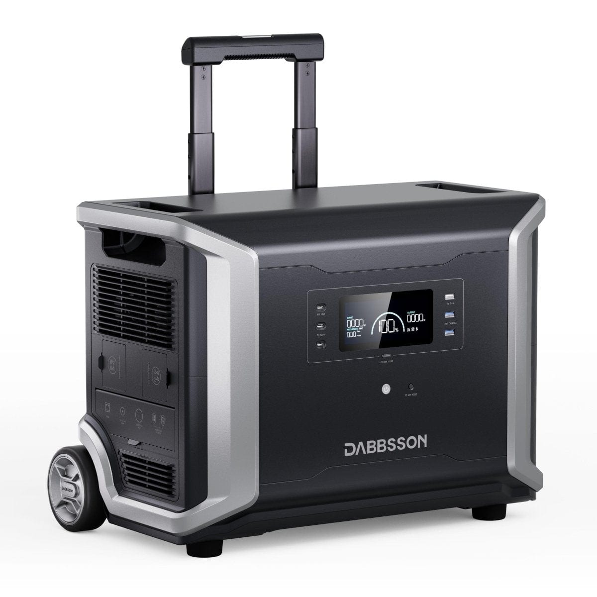 ロディー【新品】DABBSSON 420wソーラー+DBS3500 Dabbsson DBS3500 Solar Generator - Powerful 3430Wh Output