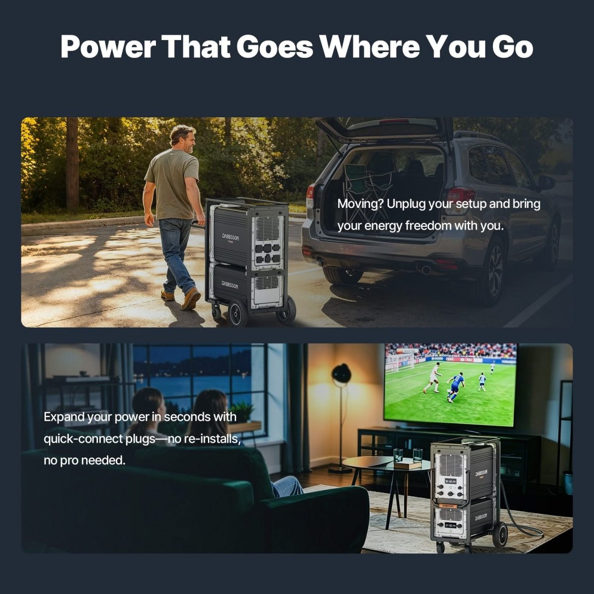 Dabbsson TURBO 12000 Portable & Home Backup Power Station | 5324Wh,12000W